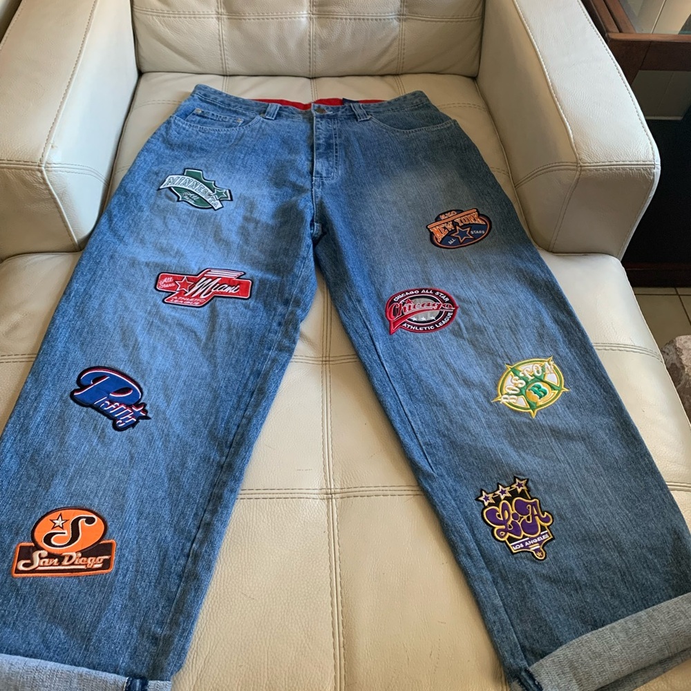 NBA JEANS ( 9 NBA TEAM DENIM JEAN )